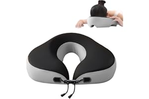 YGMXZL Adjustable Face Down Recovery Pillow for Eye Surgery & Vitrectomy | Ergonomic Massage Face Cushion for Post-Surgery Recovery & Beauty Spa Use (grey)