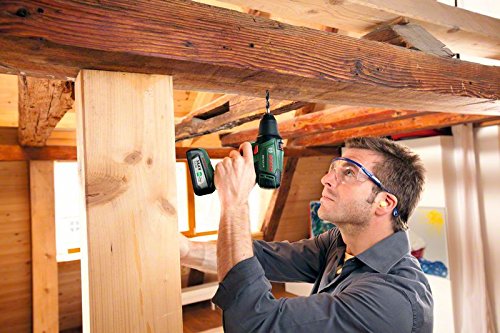 Bosch DIY Akku-Bohrschrauber PSR 14,4 LI-2, Akku, Ladegerät, Doppelschrauberbit, Koffer (14,4 V, 2,5 Ah, 30 mm Bohr-Ø in Holz) - 4