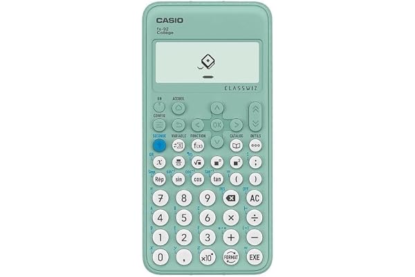 Casio Calculatrice Scolaire FX-92 collège classwiz