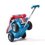 PUQU Monster Truck Design Kids Travel Suitcase Toddler Luggage with wheels