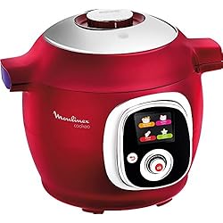 Moulinex CE701500 Intelligent Cookeo Multicuiseur avec 100 Recettes Rouge
