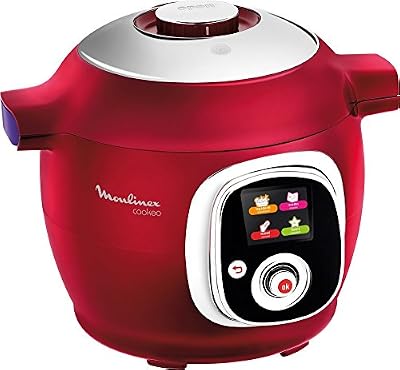 Moulinex Cookeo CE701500 - Multicuiseur - 6 litres - 1200 Watt - rouge
