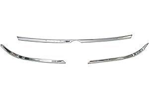 RECAMBO Listas de Parrilla válidas para Volkswagen Passat 3G B8 Variant Moldura Cromada Acero Inoxidable Embellecedor Cromo Frontal Tiras cromadas de Radiador