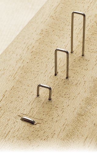 Novus C 4 Schmalrückenklammern mit 28 mm Länge, Karton Sparverpackung mit 2000 Klammern vom Typ 4/28, optimales Heftmittel zur Befestigung von Profilhölzern Paneelen und Holzfaserplatten, 042-0724 - 2