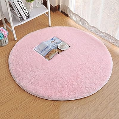 SKL 120 cm * 2,5 cm Super Doux Chenille en fibre ronde Zone Shaggy tapis et moquette assis chambre Home Tapis Ordinateur Coussin pour chaise