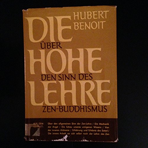 Die hohe Lehre