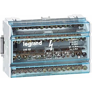 Répartiteur Modulaire Legrand 04880 Lexic - 2P 100A 7 Connexions - Neuf