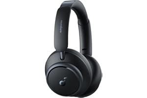 soundcore by Anker Space Q45 Bluetooth Kopfhörer, Adaptive aktive Geräuschunterdrückung bis zu 98%, 50 Std. Wiedergabe, App Steuerung, LDAC Hi-Res Wireless Audio, Leichtes Design, Kristallklare Anrufe