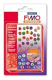 Forma cuadrada STAEDTLER 872507 - Fimo - Moldes de Figuras, diseo de Letras y nmeros