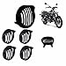 AllExtreme Cap Combo For Bajaj Avenger Cap Headlight Grill, Cap Indicator Set, Tail/Back Light Grill RS.630.00