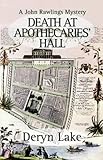 Front cover for the book Death at Apothecaries' Hall by Deryn Lake