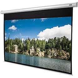 celexon - Pantalla motorizada para cine en casa y presentaciones básica con un factor de ganancia 1,2, 280 x 158 cm, 16:9