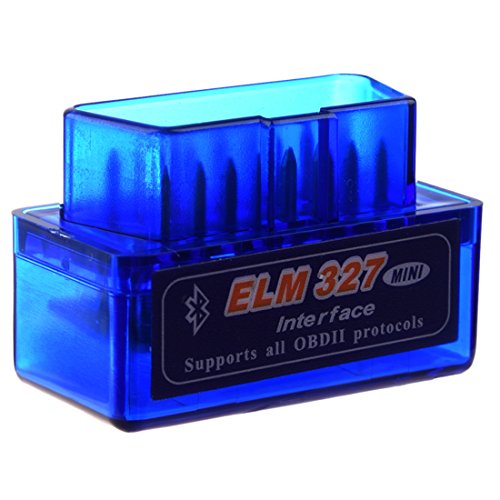ELM327 Bluetooth Mini coche herramienta de diagnóstico OBD2 Interfaz de OBDII Escáner de Android V1. 5 ELM 327 cable Esfuerzo de torsión BUS CAN Código Software CAN BUS UK Wireless PC nueva versión 2013 ordenador portátil Lector OLMO/327 CANBUS DAB