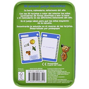 La hora, calendario, estaciones del año: A partir de 4 años (Mi primer juego educativo)