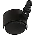 Spares2go Front Castor Wheel compatible with Karcher WD2 WD3 WD4 A2003 A2004 A2024 A2054 Vacuum Cleaner (Black)