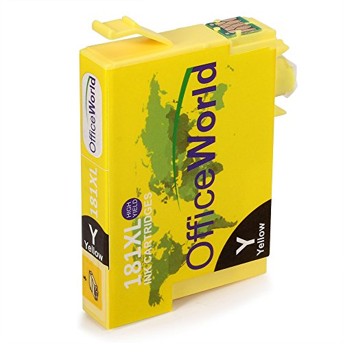 OfficeWorld Kompatible Patronen Ersatz für T1812 T1813 T1814 Tintenpatronen (3 Cyan, 3 Magenta, 3 Gelb) Hohe Kapazität Kompatibel für Expression Home XP-202 XP-305 XP-415 XP-412 XP-215 XP-312 XP-212 XP-102 XP-405 XP-205 XP-302 XP-402 XP-315 XP-405WH XP-30 - 6