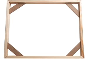 SANDYSEPTEMBER Wooden Frame Canvas Stretcher Bars DIY Frames For Paint By Numbers Canvas Paintings, DIY Frame Kit, 20X30cm 30X40cm 40X50cm (20 * 30cm)