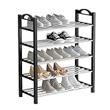 ikea zapatero 60 Versatilidad: bricolaje, ligero pero constante. Aprovecha al máximo el espacio y también puede ser una decoración. Puede almacenar zapatos de tacón alto, zapatos de ballet, zapatos casuales, zapatos para niños. Y también es ajustable, simplemente retire un nivel o 2 para guardar botas u otros accesorios más grandes.