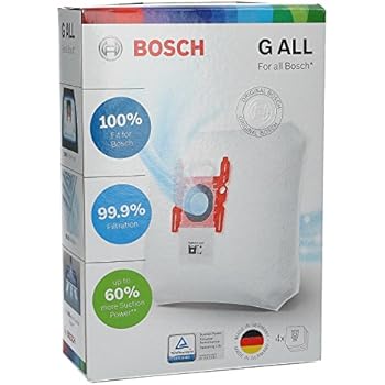 Bosch 1609201628 Sacchetto di Carta da 5 Pezzi per Aspirapolvere GAS e PAS