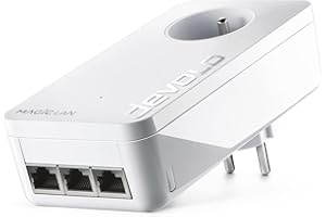 Devolo Magic 2 LAN Triple BE Powerline Adaptateur Unique 2,4 Gbit/s