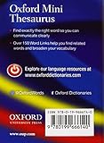 Image de Oxford mini thesaurus 5 edition