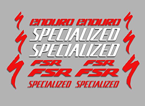 PEGATINAS FSR ENDURO F42 VINILO ADESIVI DECAL AUFKLEBER КЛЕЙ MTB S