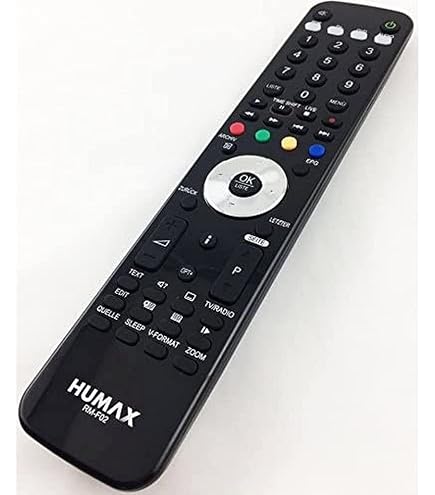 RM-F01 Telecomando di ricambio - RMF01 Telecomando per Humax Foxsat HDR Freesat Recorder 320/500GB/1TB Foxsat HDR Boxes Remote Controller Per HUMAX RM-F01, Foxsat HDR Freesat Box, Per Humax IHDR5050
