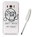 Produktbild Samsung Galaxy J5 (2016) Hülle, Edaroo Lustig Angry Emotion Muster Dünn Flexibel Transparent Stoßdämpfend Schutzhülle Weiche TPU Silikon Hülle Handyhülle Schutz Handy-Hülle Schutzhülle Silikonhülle Backcase Cover für Samsung Galaxy J5 (2016) mit Stylus