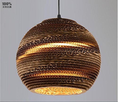 Preisvergleich Produktbild WALP Kokons von handgewebten Kraft Papier Kronleuchter , round trumpet