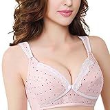 HOEREV Cotton Soft Stillen Schwangerschaft Drahtlose Stillen Bra - 4