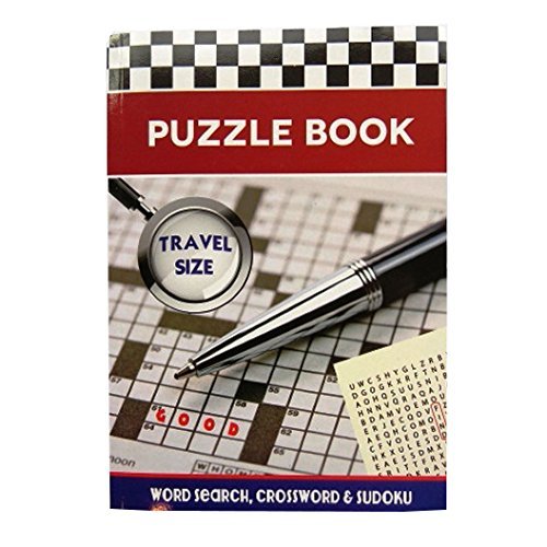 A5 Puzzle Book - Travel Size - 192 Pages - Word Search, Crossword & Sudoku by Royle