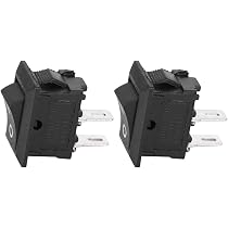20 Pezzi Interruttori A Bilanciere KCD11 2 Pin 2 Posizioni - Mini Interruttori ON/OFF Neri, Per Elettrodomestici, Auto, Barche, Fai Da Te