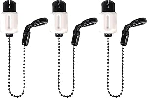 TJR Tackle Pro Ace 3 Bite Indicators Bobbins Short 13cm Chain For Fishing Bite Alarms