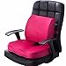 Produktbild HWW Cushion Einfarbiger, Kissen, Sitzkissen-Set Auto Sitz, Lendenkissen Rückenkissen mit Rückenlehne, Schwarz, mesh, E