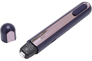 ZJCHAO Mini Heat Press Pen pour Effacer, Obtenir une Chaleur Optimale en 3 Secondes, 500mAh Retraction Automatique de la Batterie, Idéal pour les Projets de Bricolage, les Cartes, les