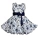 Bidhan Sleevesless Frock with Bow for Girls RS.600.00