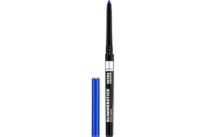 AVON Delineador de ojos Glimmerstick Avon True Tono Azure Blue - Delineador de Ojos - Acabado Intenso e Impactante - Resistente al Agua - Color Azul Marino