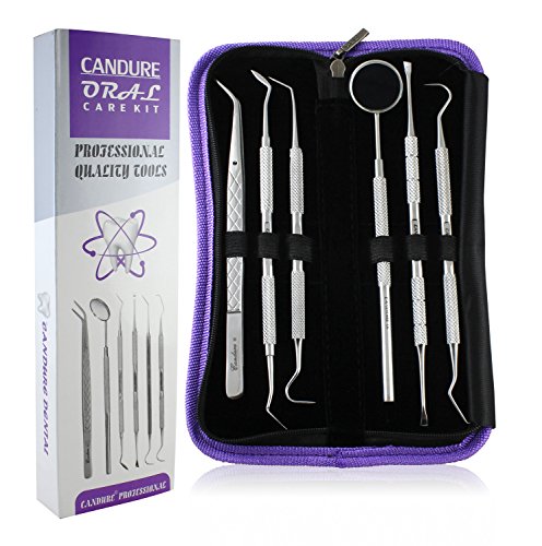 Preisvergleich Produktbild Zahnsteinentferner Zahnpflege Set Zahnaufhellung Edelstahl