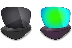 Mryok Polarisierte Ersatzgläser für Oakley Mainlink Sonnenbrillen, 2 Paar