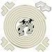 Edge & Corner Guard Protector | Extra Long 22feet [20.4feet Edge + 8 Pre-Taped Corners] - Cream White - Peace Of Mind Childproofing Protection - Door Slammer Guard Included