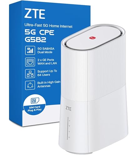 ZTE G5 Ultra MC8512 5G-A WiFi 7 4.29Gbps: Amazon.co.uk: Computers