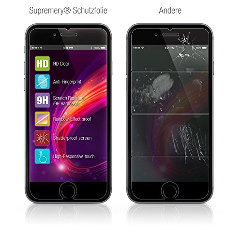 Supremery Huawei Mediapad M2 8 Glasfolie Schutzfolie Displayschutzfolie für Huawei Mediapad M2 8, Panzerglas 9H - 2