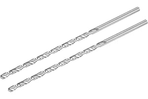 sourcing map 2 Stk. HSS Spiralbohrer (Hochgeschwindigkeitsstahl) Extra lange Twist Bohrer 6mm Bohrdurchmesser 200mm Länge