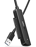 UGREEN SATA to USB 3.0 Adapter Hard Drive Cable External Disk Reader 2.5 SSD to HDD Clone Transfer Upgrade Kit UASP Connector for Samsung Crucial WD Toshiba Internal HDD SSD,PS4,Xbox,TV,Laptop,MacBook