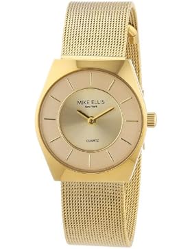 Mike Ellis New York Damen-Armbanduhr XS Analog Quarz L1126AGM/1
