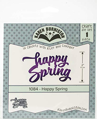 KB Riley Happy Spring 1084 - Troqueles de Karen Burniston
