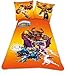 Produktbild FRIP –Versand Biber / Flanell Skylanders GIANTS 2tlg. Winter Bettwäsche, 80/80 & 135/200 cm Spyro Gill Grunt ZOOK Terrafin CHOP CHOP Eruptor