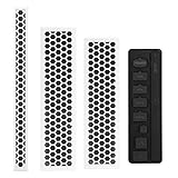 MoKo Xbox One S staubdicht Kit, schmutzabweisend Schutzumschlag Schmutzaufkleber Netzgitter Filter Staubstecker Jack Stopper for Xbox One S Gaming Konsole?Wei - 