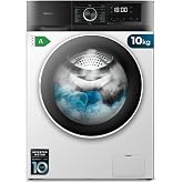 Cecotec Washing Machine 22 lbs Front Load Bolero Dresscode 10500 Inverter A. 1950W, 1400 rpm, Inverter Plus Motor, Low Consum