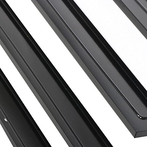 Yahee 3 in 1 Nagellack Regal Wandregal Metall Organizer Aromatherapie Aufbewahrung Lippenstiftständer, Schwarz - 9